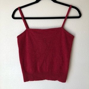Vintage Cashmere crop top